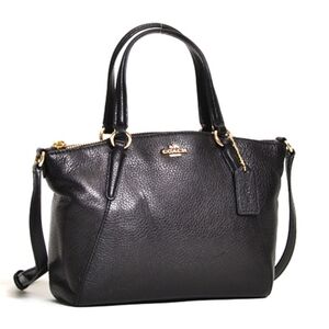 Coach BLACK PEBBLE KELSEY Mini